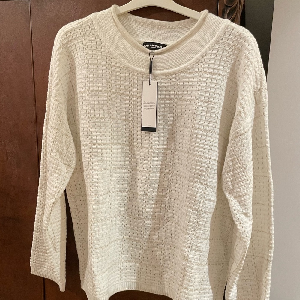 NWT Karl Lagerfeld Paris sweater